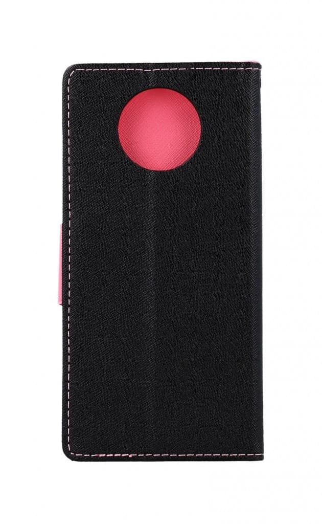 Pouzdro TopQ Xiaomi Redmi Note 9T knížkové černo-růžové 67819 - náhled 2