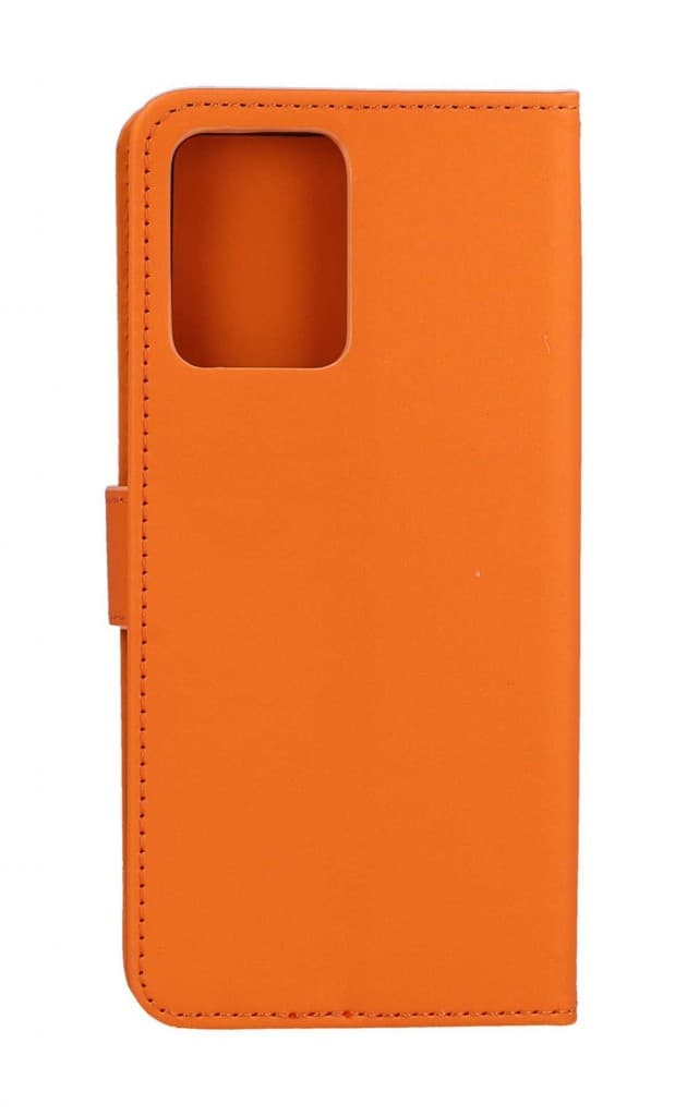 Pouzdro TopQ Xiaomi Redmi Note 12 5G knížkové oranžové s žabkou 96464 - náhled 2
