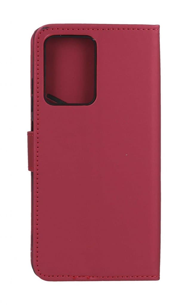 Pouzdro TopQ Xiaomi Redmi Note 12 Pro+ 5G knížkové vínové s kočičkou 96542 - náhled 2