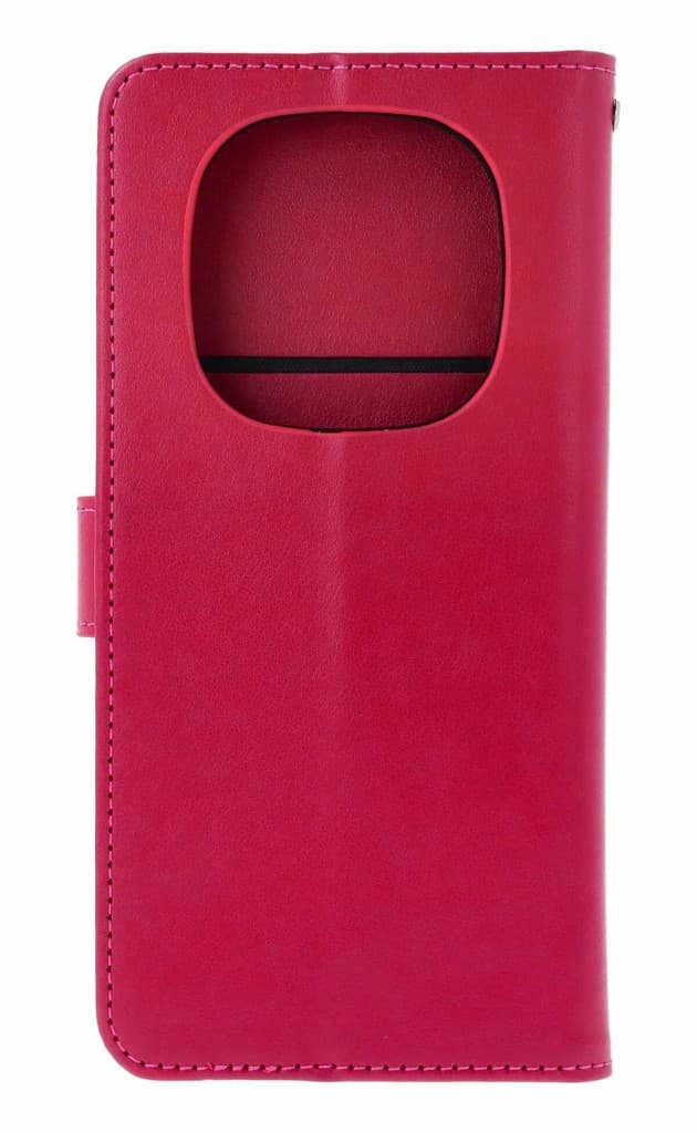 Pouzdro TopQ MEZZO Xiaomi Redmi Note 15 Pro+ 5G knížkové Lapač se sovičkou tmavě růžové 172541 - náhled 2