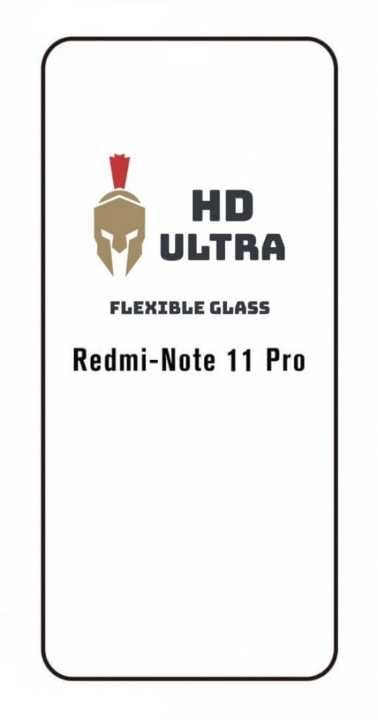 Ochranné flexibilní sklo HD Ultra Xiaomi Redmi Note 11 Pro 75620 - náhled 2