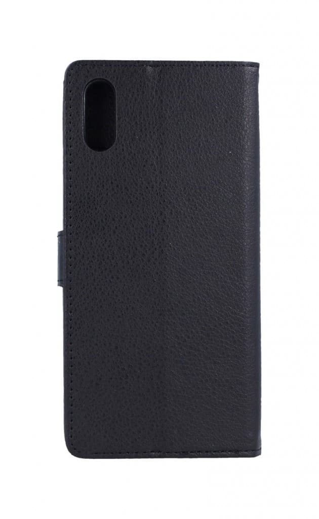 Kryt TopQ Xiaomi Redmi 9A knížkový černý s přezkou 51598 - náhled 2