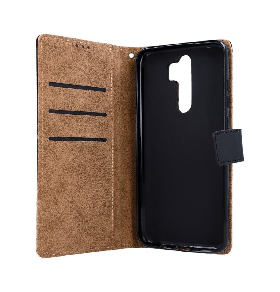 Kryt TopQ Xiaomi Redmi Note 8 Pro knížkový černý s přezkou 2 46149 - náhled 3