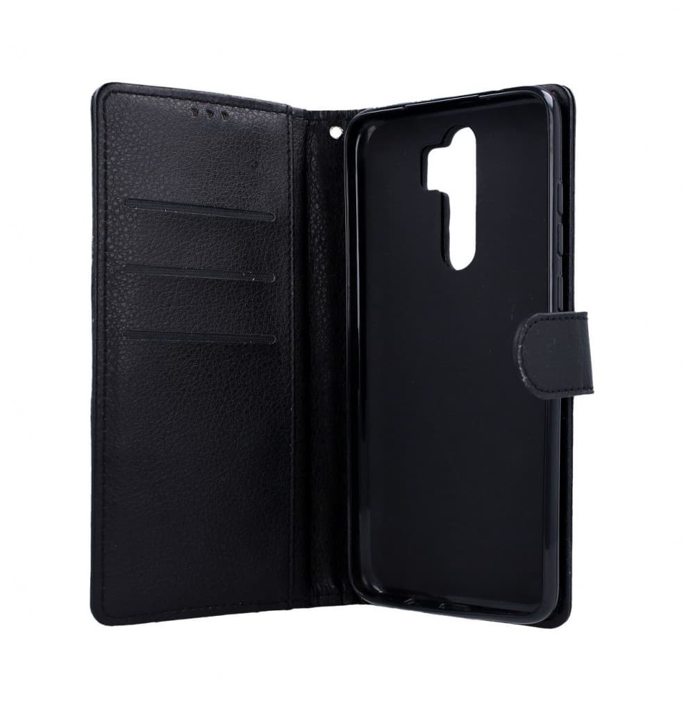 Pouzdro TopQ Xiaomi Redmi Note 8 Pro knížkové černé s přezkou 46171 - náhled 3