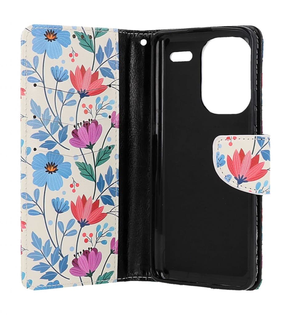 Pouzdro TopQ Design Xiaomi Redmi Note 13 Pro+ 5G knížkové Tajemná zahrada 122075 - náhled 3