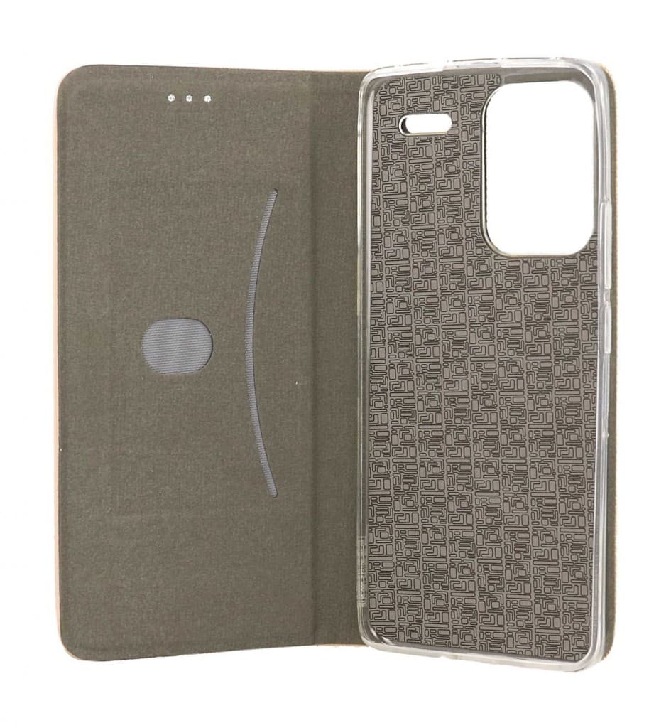 Pouzdro TopQ Xiaomi Redmi Note 13 Pro+ 5G knížkové Sensitive Book zlaté 123179 - náhled 3