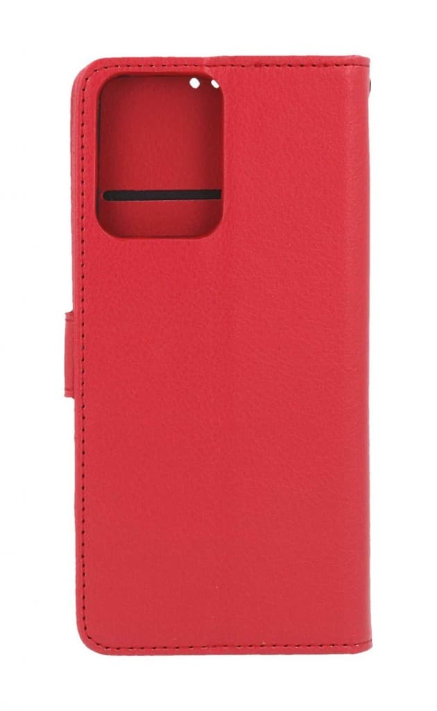 Pouzdro TopQ Xiaomi Redmi Note 12 5G knížkové červené s přezkou 95409 - náhled 2