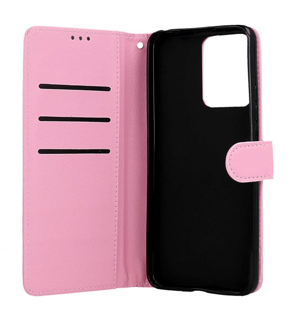 Pouzdro TopQ Xiaomi Redmi Note 12 knížkové světle růžové s přezkou 95406 - náhled 3