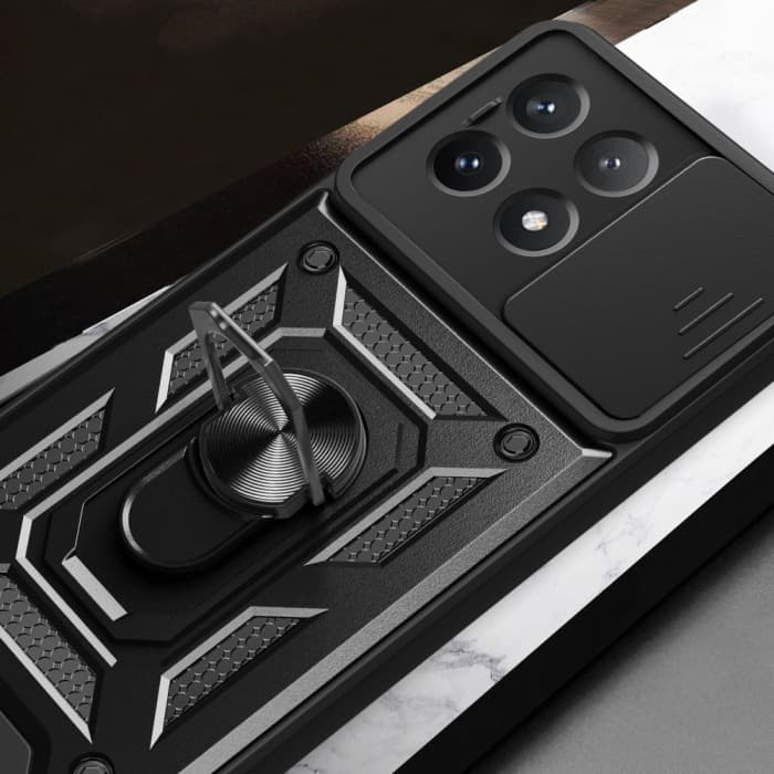 Kryt Armor Lens TopQ Xiaomi Poco X6 Pro 5G ultra odolný černý 123923 - náhled 4