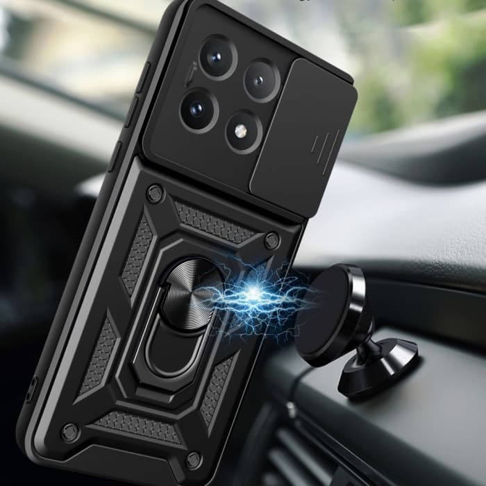 Kryt Armor Lens TopQ Xiaomi Poco X6 Pro 5G ultra odolný černý 123923 - náhled 2