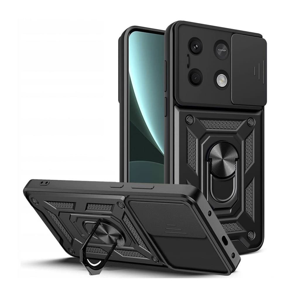 Kryt Armor Lens TopQ Xiaomi Redmi Note 13 5G ultra odolný černý 118011 - náhled 2