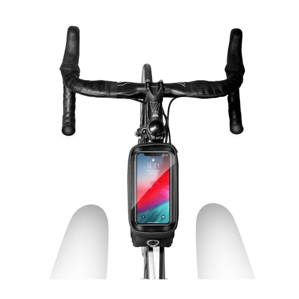 Pouzdro WildMan Hardpouch pro mobilní telefon na rám kola černé XL 58864 - náhled 4
