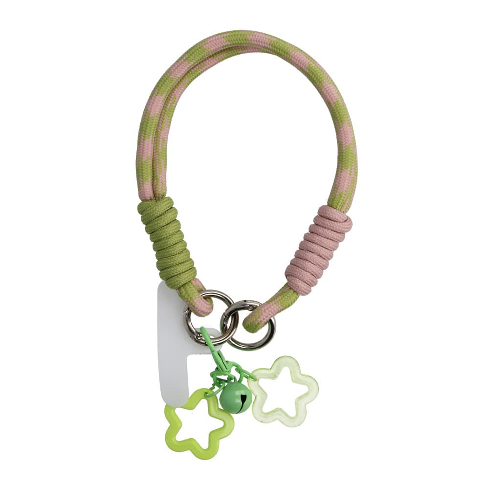 Šňůrka na mobil FZ-11 green-pink