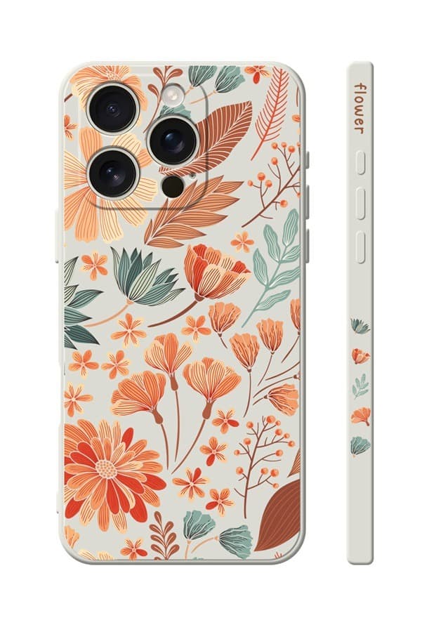 Kryt TopQ Design iPhone 16 Pro Max Luční kvítí 130795
